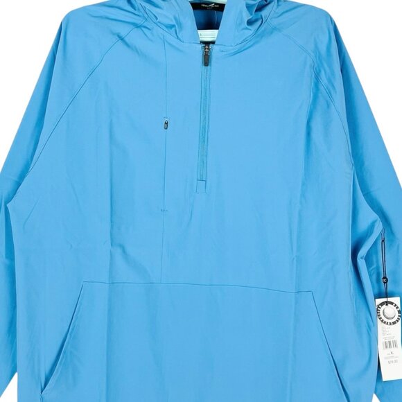 Kenneth Cole Golf Water Resistant 1/4 Zip Hoodie Anorak Jacket XL Lightweight - Picture 4 of 12